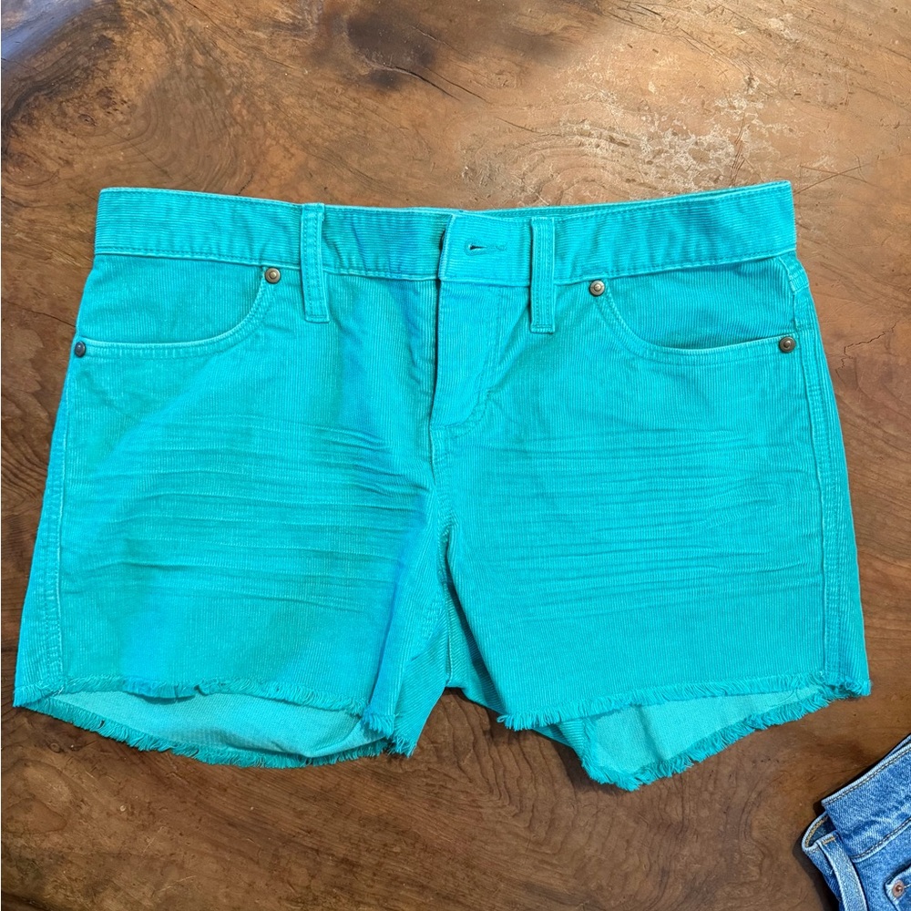 Carve Designs Turquoise Jean Shorts